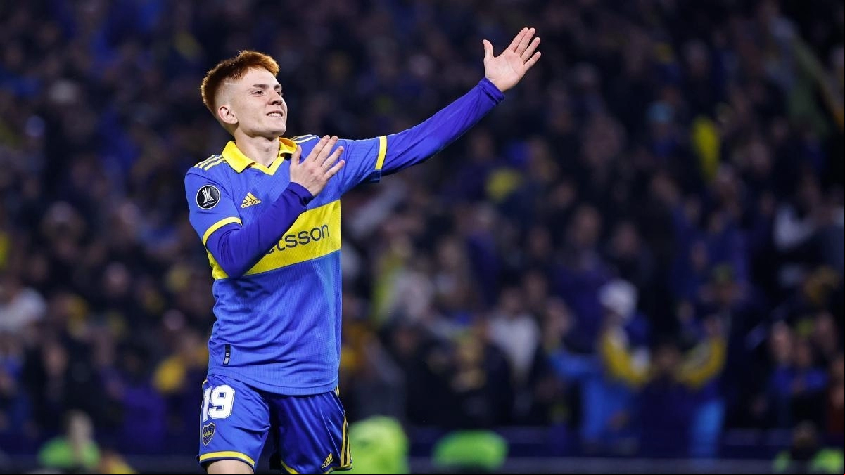Valentín Barco, former Boca Juniors player and currently at Sevilla.