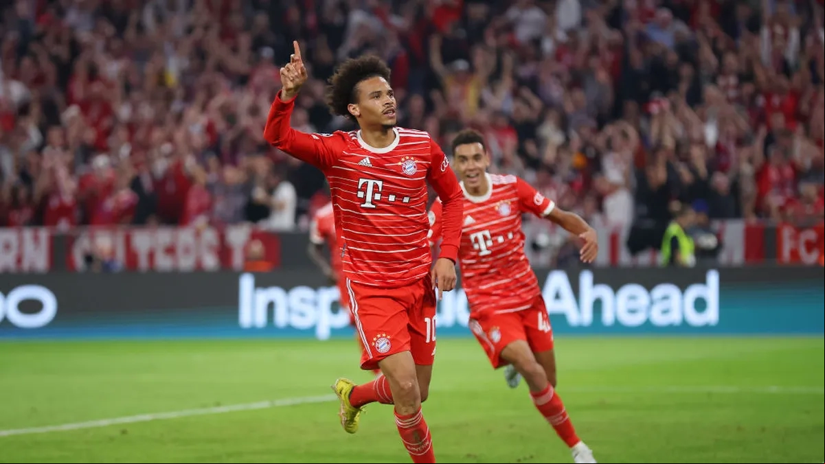 Leroy Sané, jugador del Bayern de Múnich