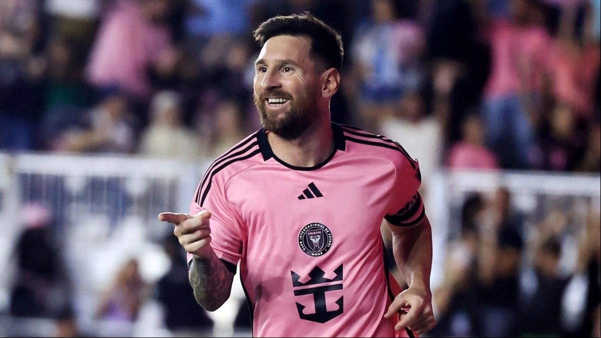 <p>Leo Messi, player of Inter Miami</p>