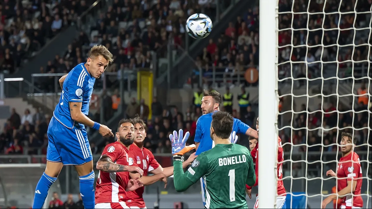 Gol de la selección de Italia