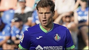 Juanmi Latasa, jugador del Getafe