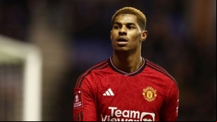 Marcus Rashford, estrella del Manchester United que podría salir del club inglés