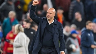 Arne Slot, entrenador del Liverpool